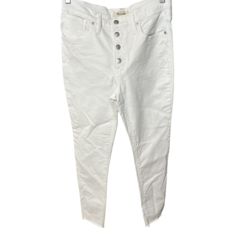 Madewell 9" High-Rise Skinny Jeans 29
Pure White ankle - Picture 2 of 12